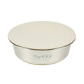 Pet Bowl with Stay-Fresh Lid Medium - Beige