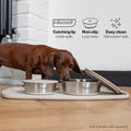 Silicone Pet Feeding Placemat Large - Beige